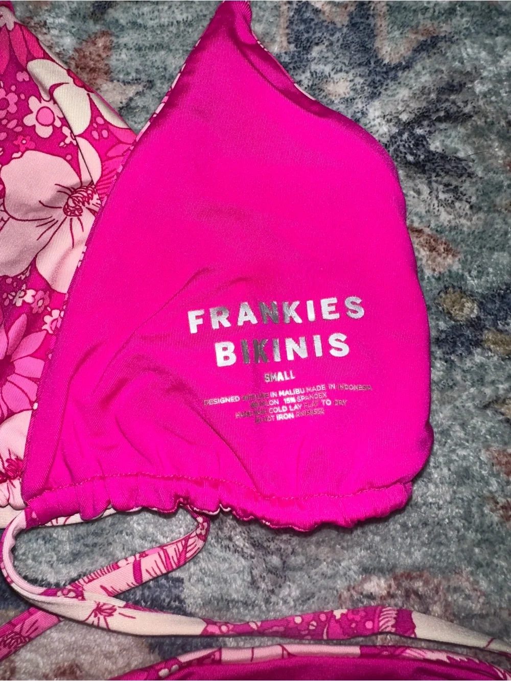 Frankies Bikinis bright floral